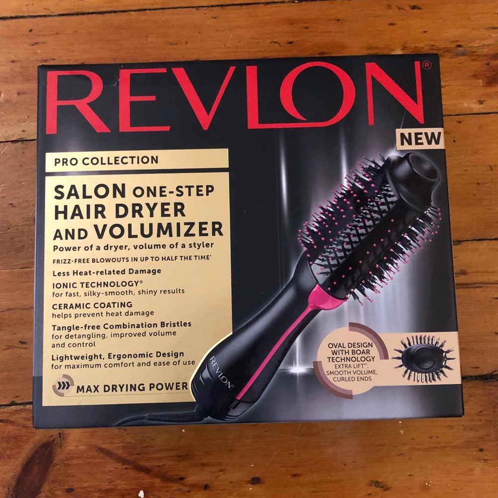 NEW Salon One-Step Hair Dryer and Volumizer